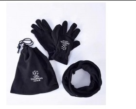 Set invierno 3 pzas acrílico (guantes+cuello+gorro)